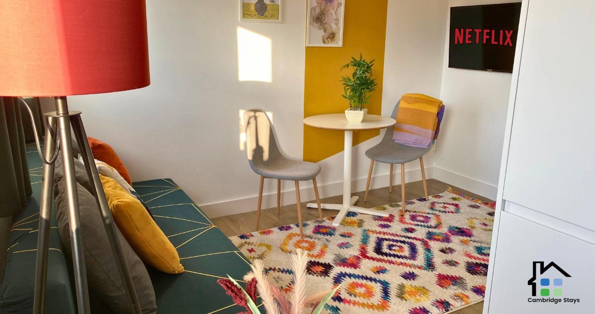 Cambridge Stays Central Apart Hotel 1Br Flats-Easy Walk To City Centre-Parking Luaran gambar