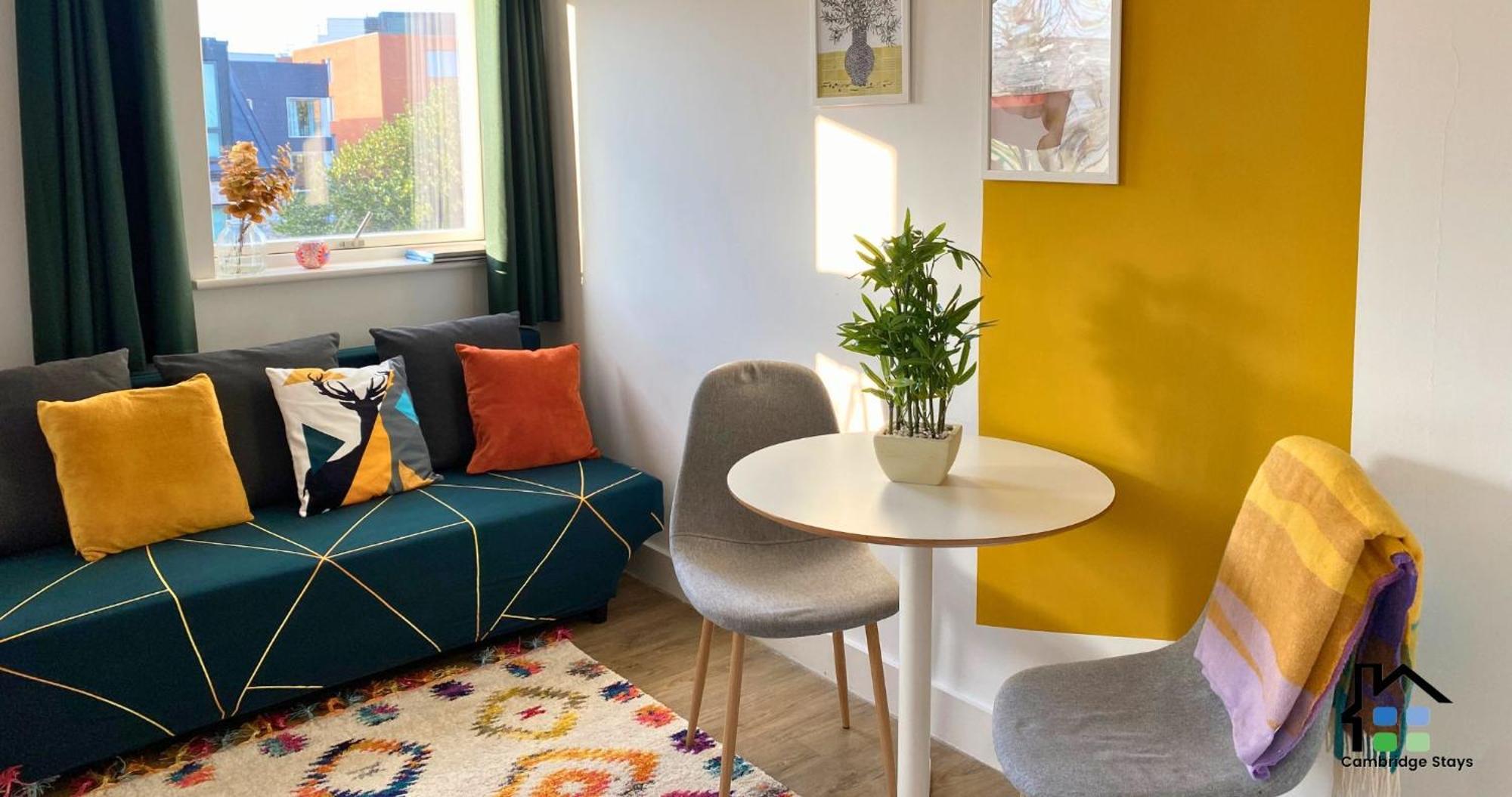 Cambridge Stays Central Apart Hotel 1Br Flats-Easy Walk To City Centre-Parking Luaran gambar